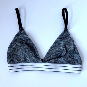 Black and White Bralette Size S